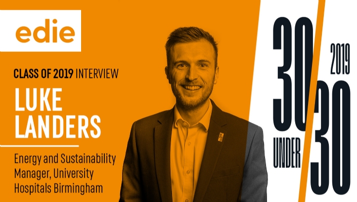 Luke began working in healthcare nine months ago, bringing his experience in sustainable transport, retail and education to the NHS